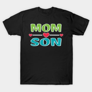 Mother's day mom-son bonding T-Shirt